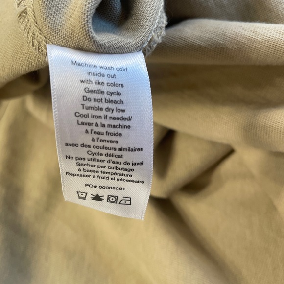 Rag & Bone Khaki Muscle Tee - Picture 6 of 6